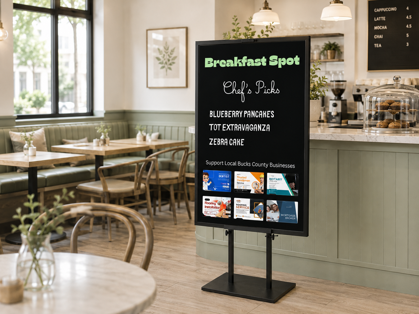 Cafe sample rendering 1
